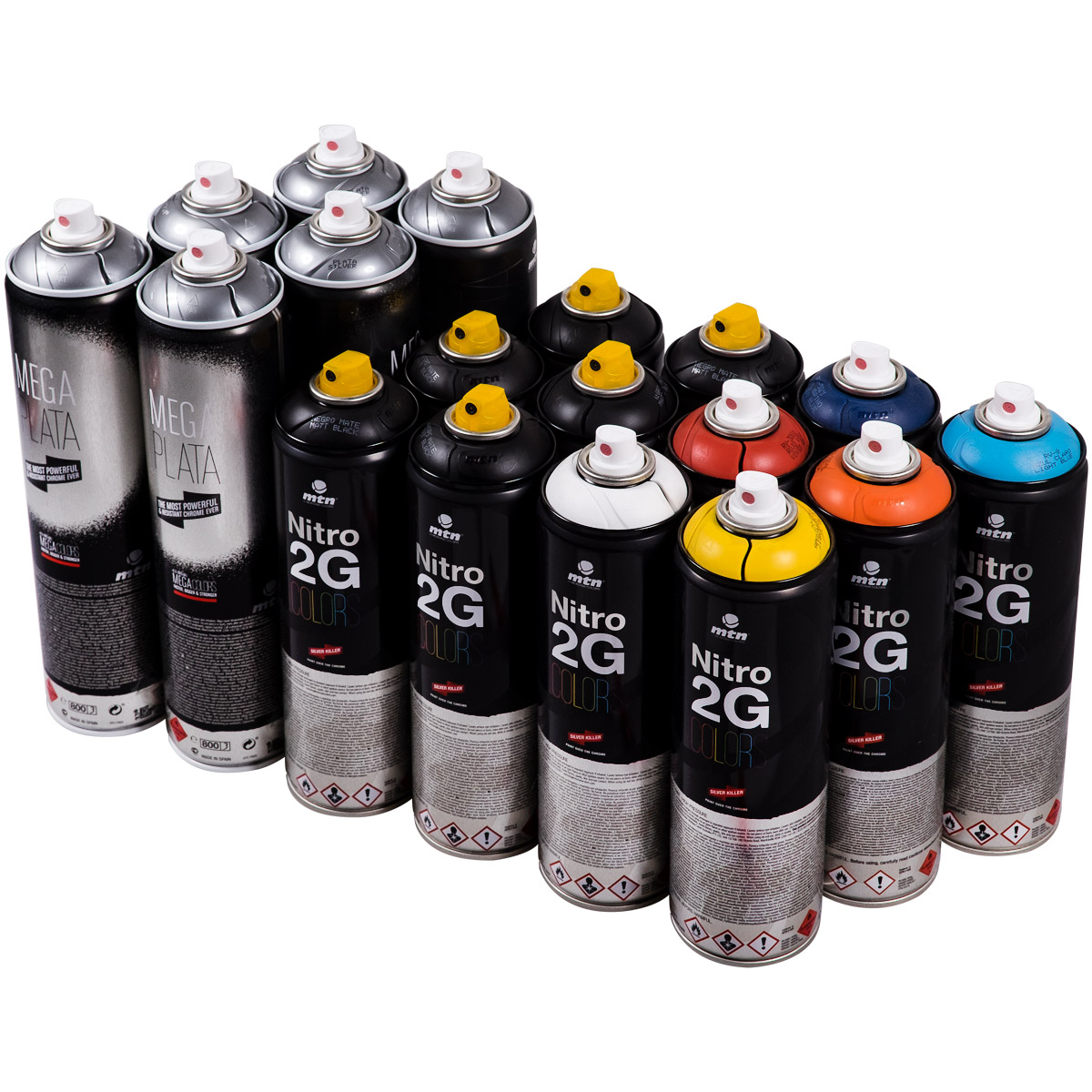 MTN "Nitro 2G & Plata 18er Fun Box" (12x500ml + 6x600ml)