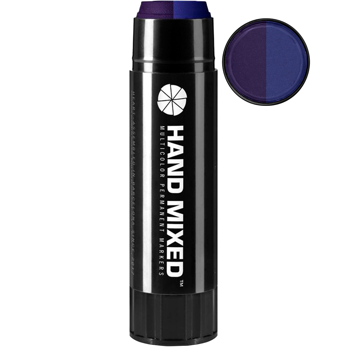 Hand Mixed "Fat King" Solid Marker - Velvet (25mm)