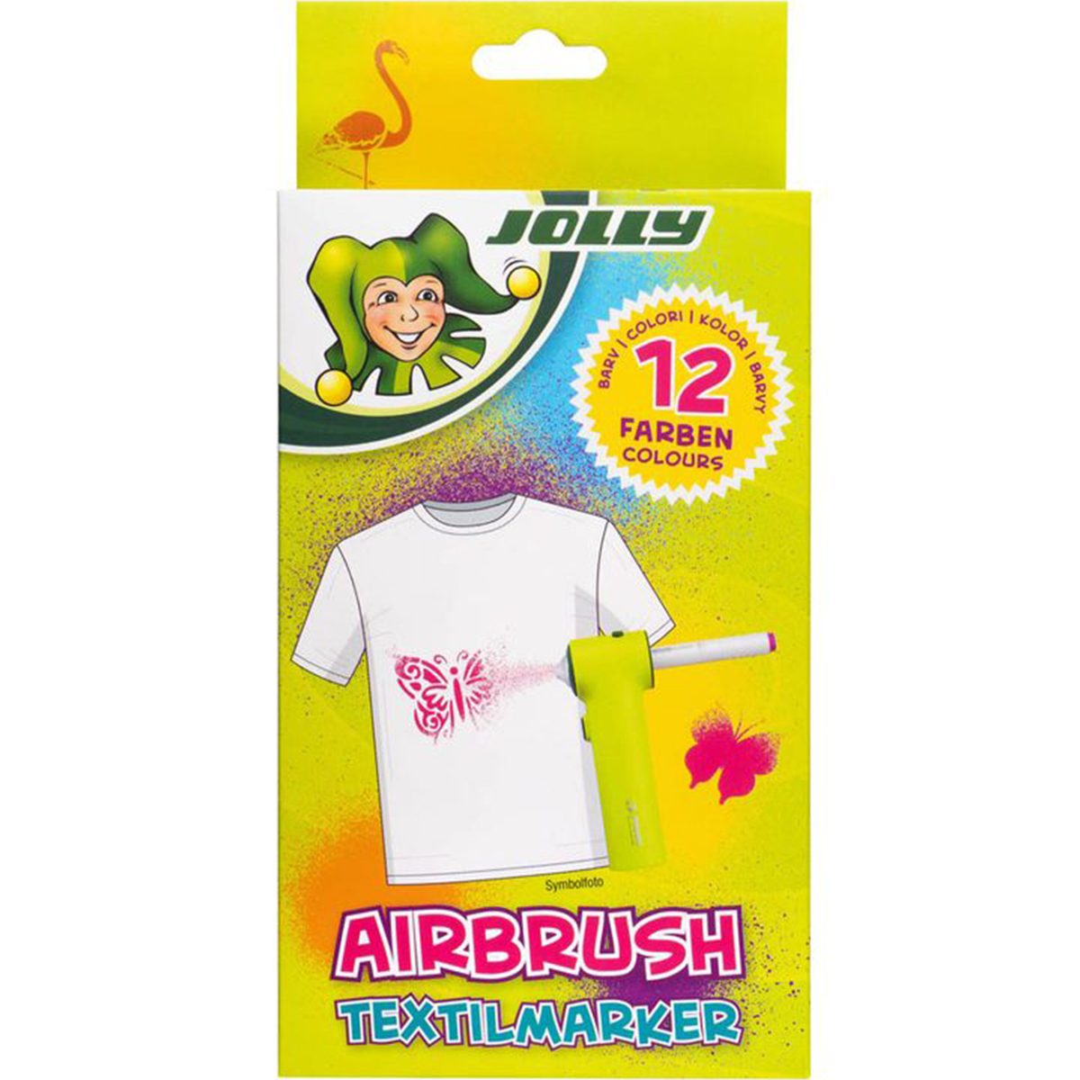 Jolly "Airbrush Textilmarker" 12er Set