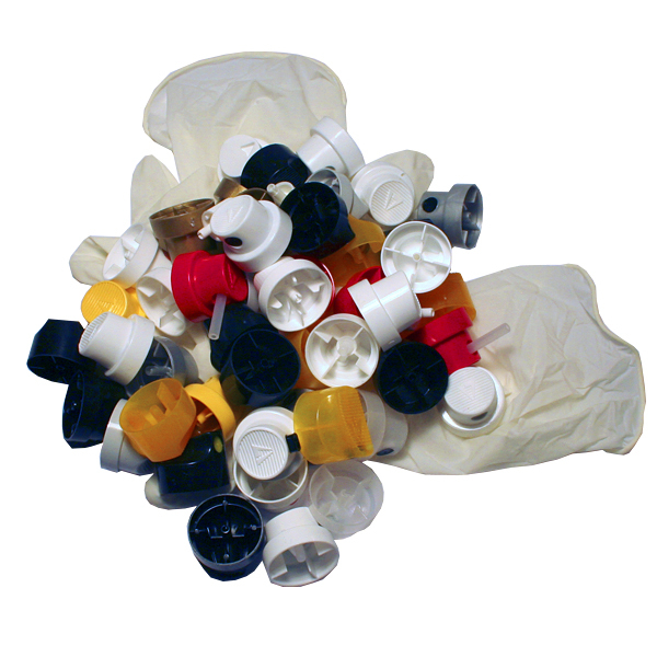 "50er Cap Mix inkl. Latexhandschuhe"