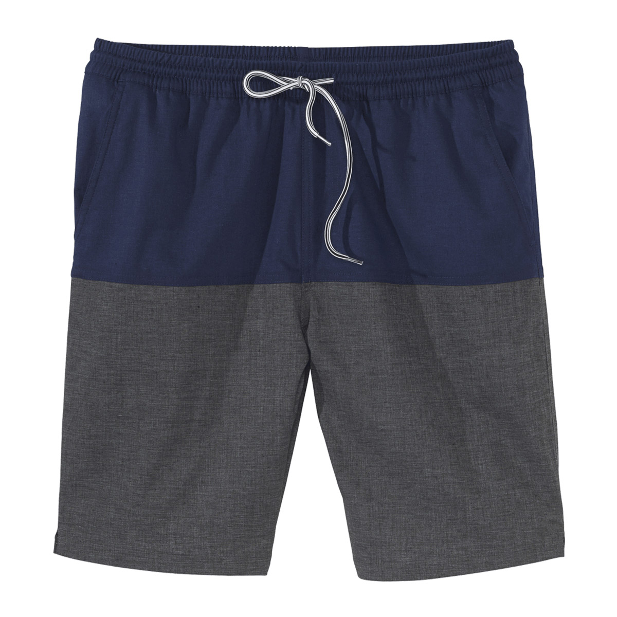 Cleptomanicx Boardshorts "Hemp Jam" Heather Dark Grey/Dark Navy