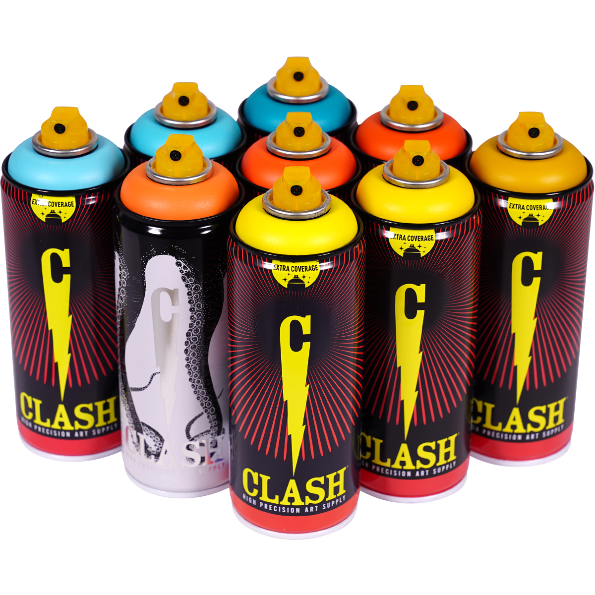 Clash "9er Paint Box Jelly Bean Tones" (9x400ml)