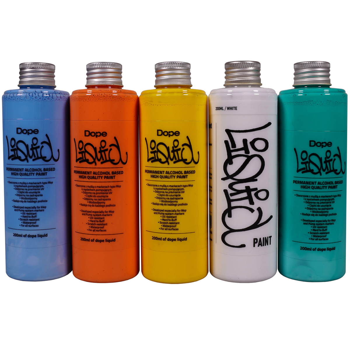 Dope "Liquid Refill" Lightside 5er Set (5x200ml)