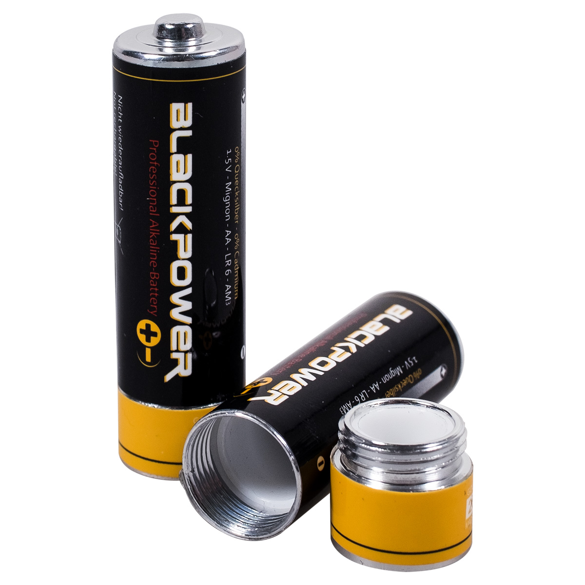 Plastic Fantastic "Batteriesafe Blackpower - Small" Geheimversteck