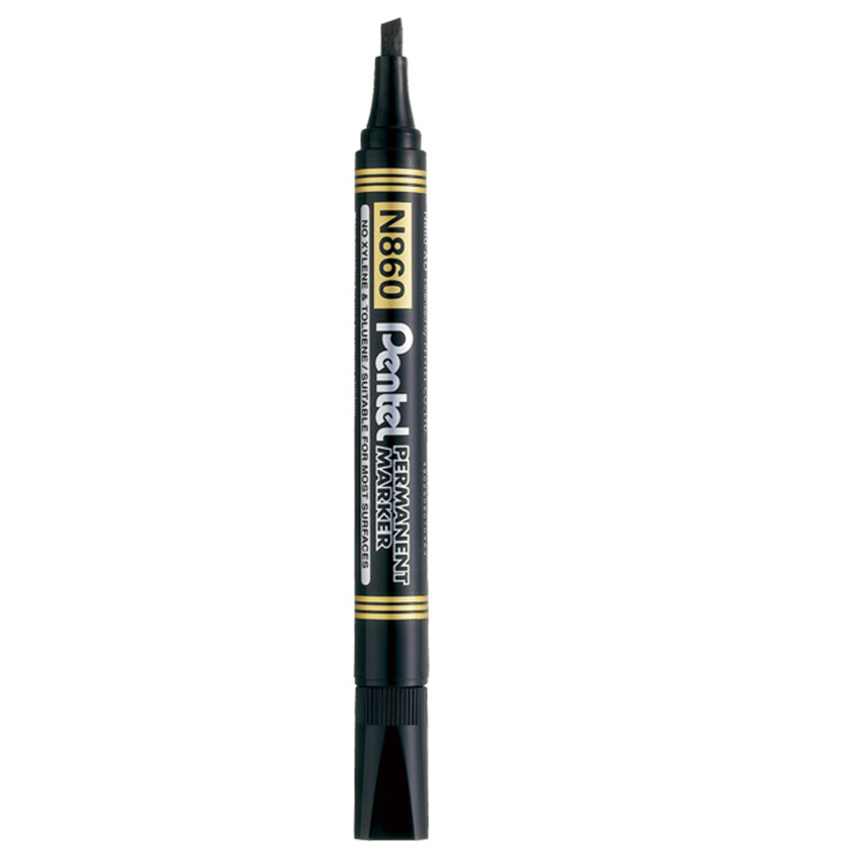 Pentel "N860" Permanent Marker (0,6-4,5mm) Black