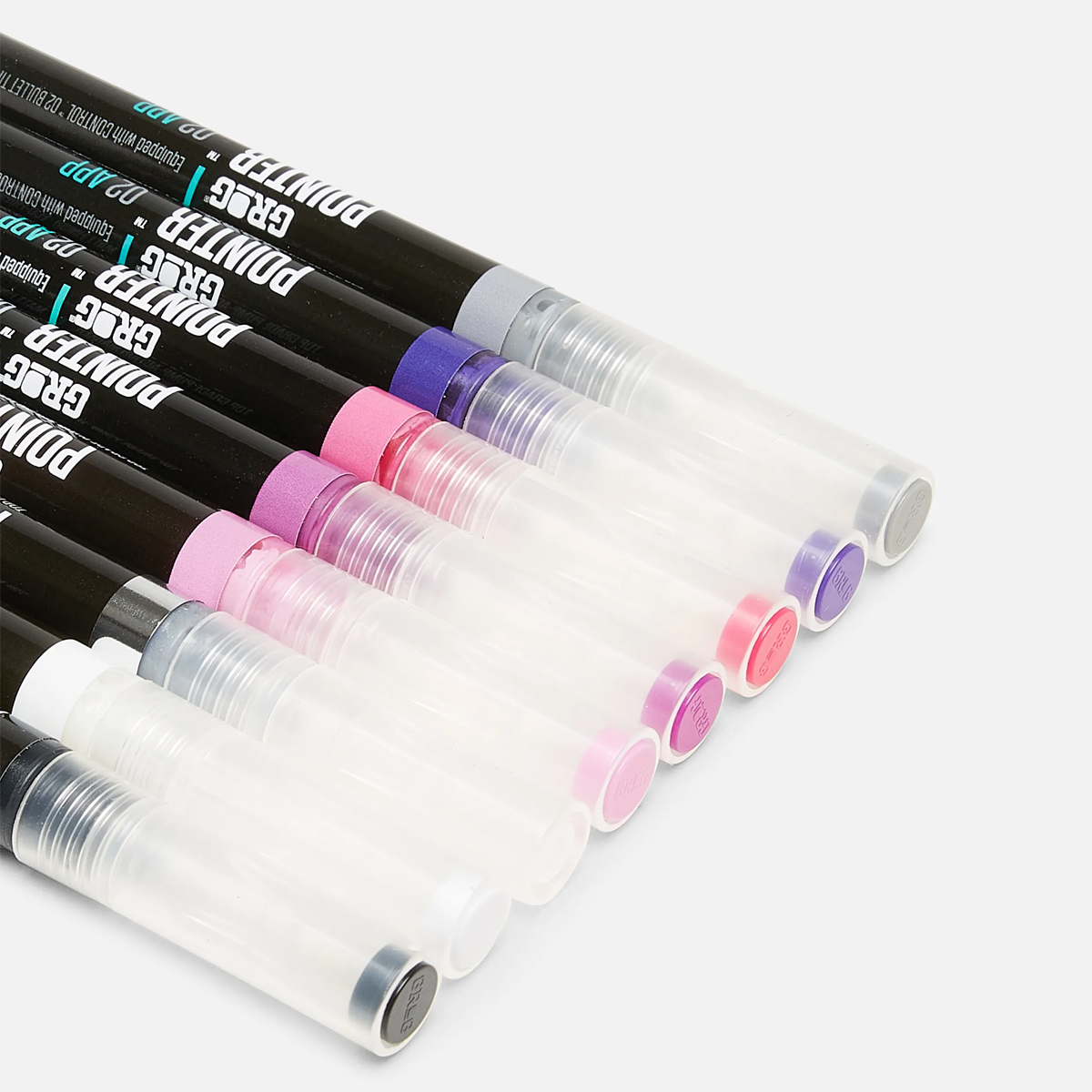 Grog "Pointer 02 APP" Fashionista 8er Marker Set (2mm)