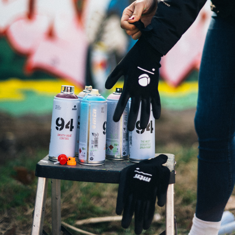 Handschuhe "MTN Pro Gloves Nylon" Mehrweg - Black