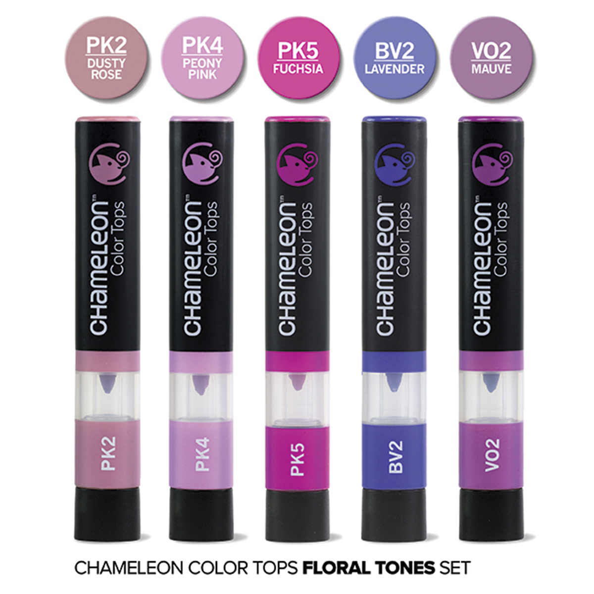 Chameleon "5 Color Tops - Floral Tones"