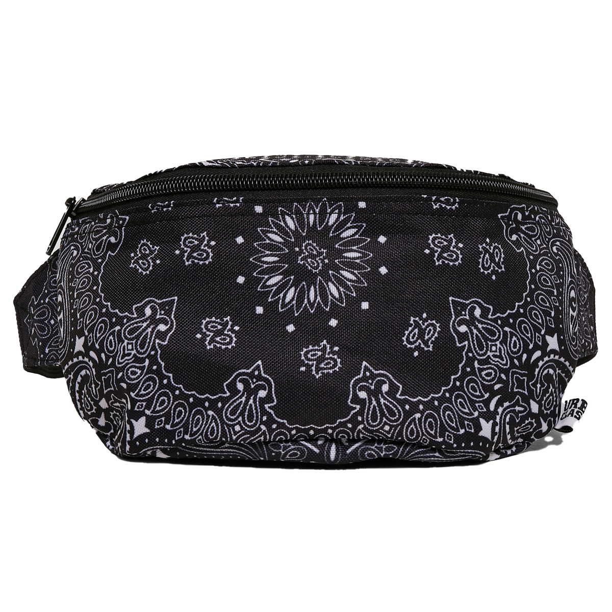 Urban Classics "Bandana Print Hip Bag" Black