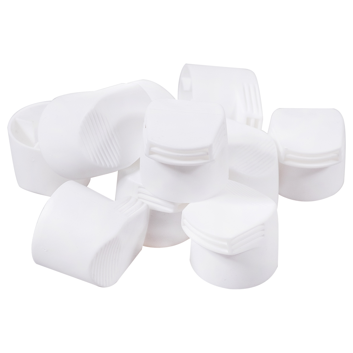 "Super Booster Cap 10er Set " White