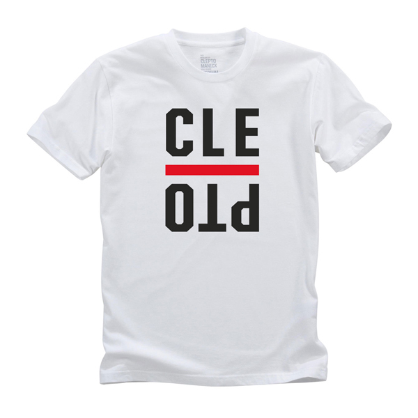 Cleptomanicx T-Shirt "CLE.OTP" White