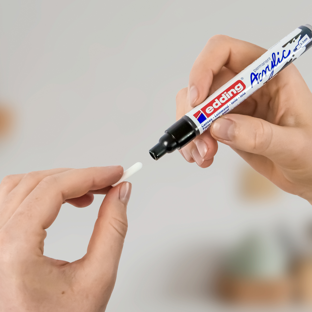 Ersatzfilze Edding "5100" Rundspitze (2-3mm) - 5 Stk.