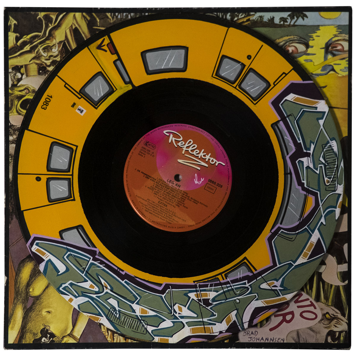 "Epik Schallplatte 2017" 31x31cm