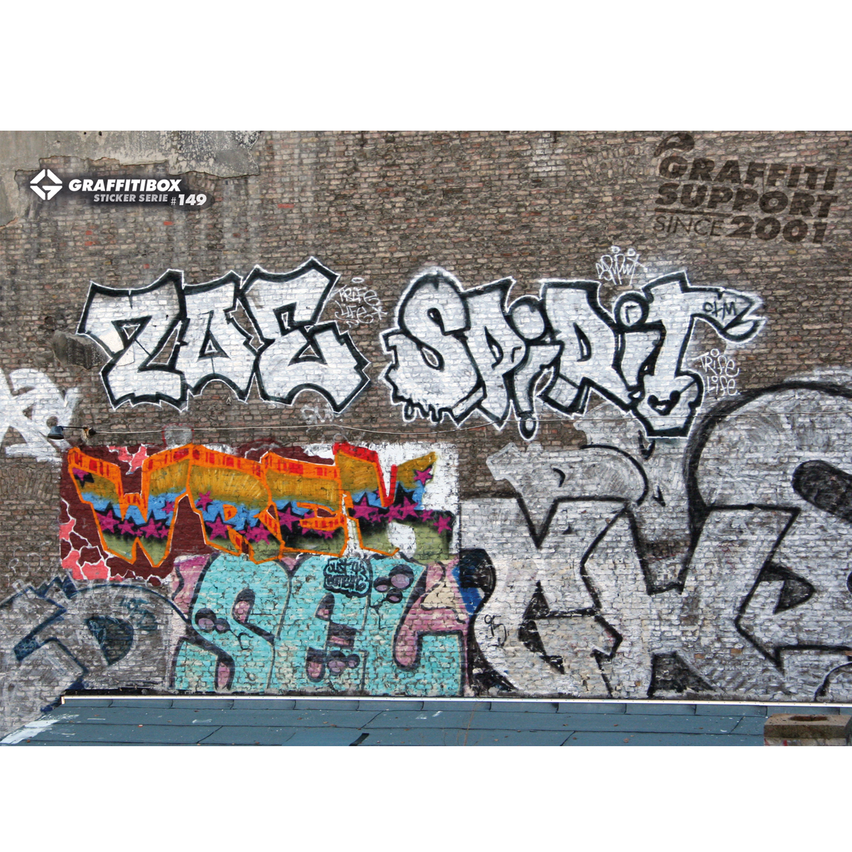 Super Deal "ZOE/SPIRIT" Gbox Sticker Serie #149 (10x15cm)