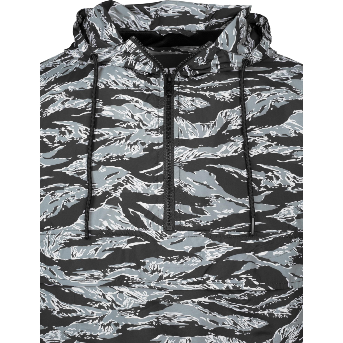 Urban Classics "Tiger Camo Pull Over Windbreaker" Stone Camo