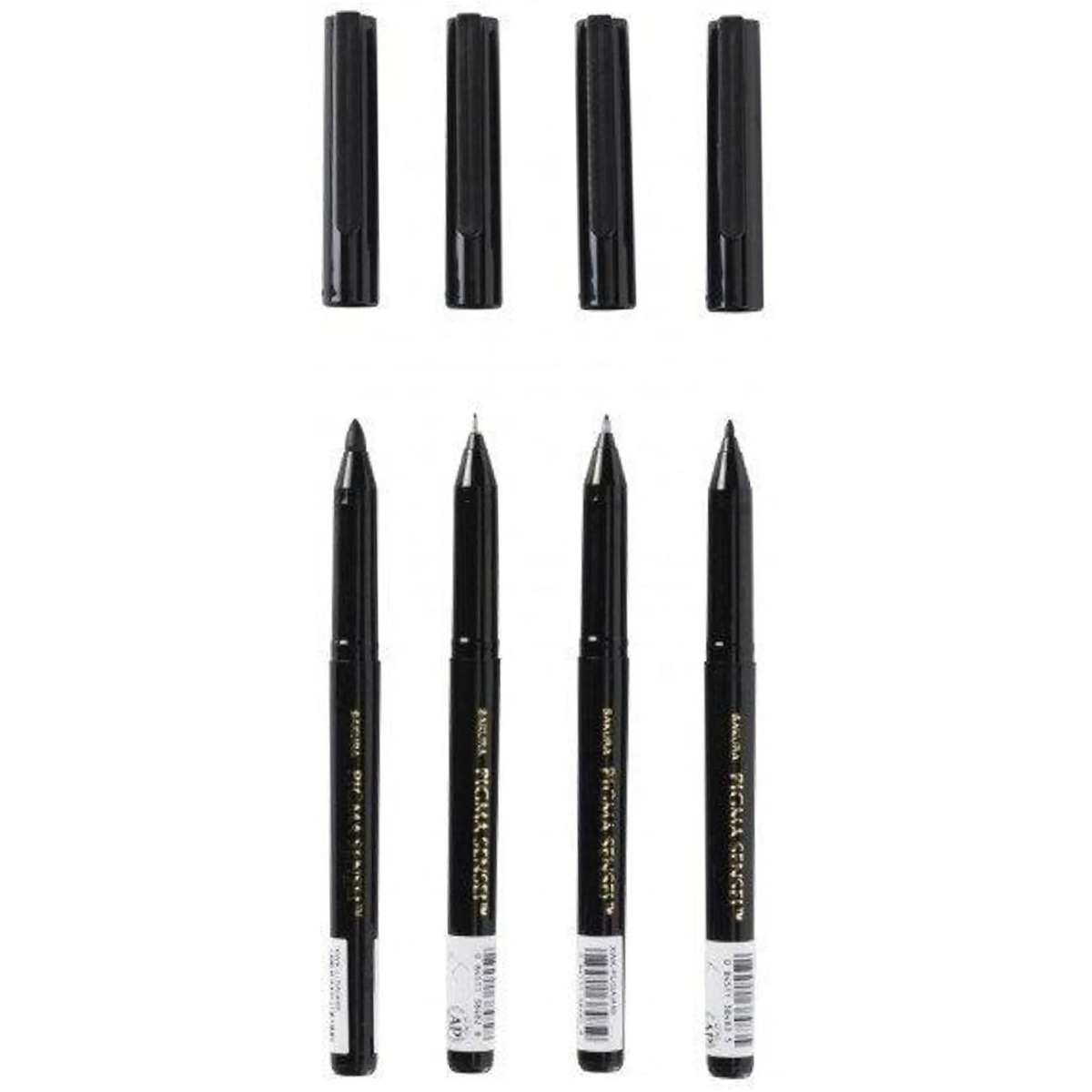 Sakura "Pigma Sensei 4er Manga Set" - Black