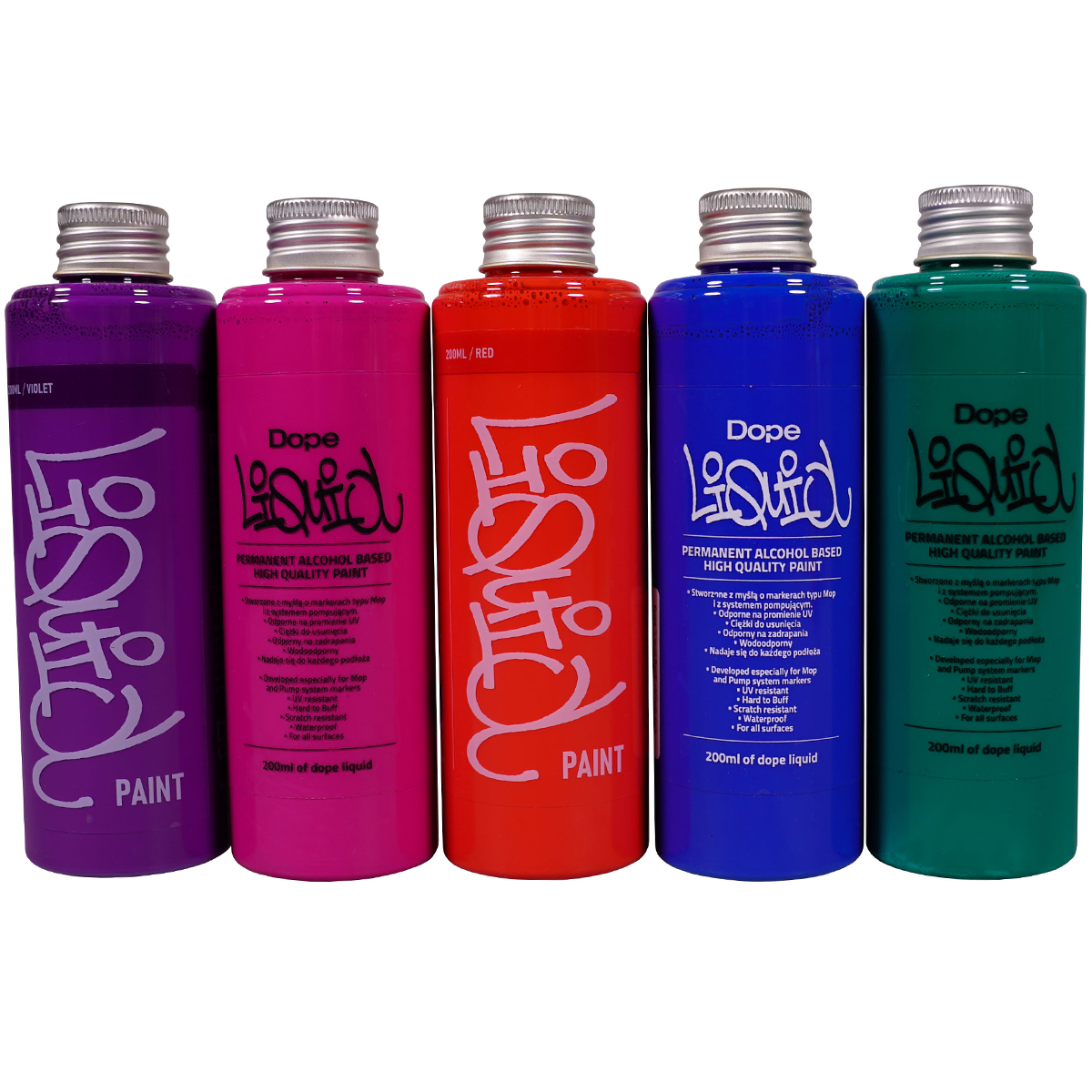 Dope "Liquid Refill" Darkside 5er Set (5x200ml)