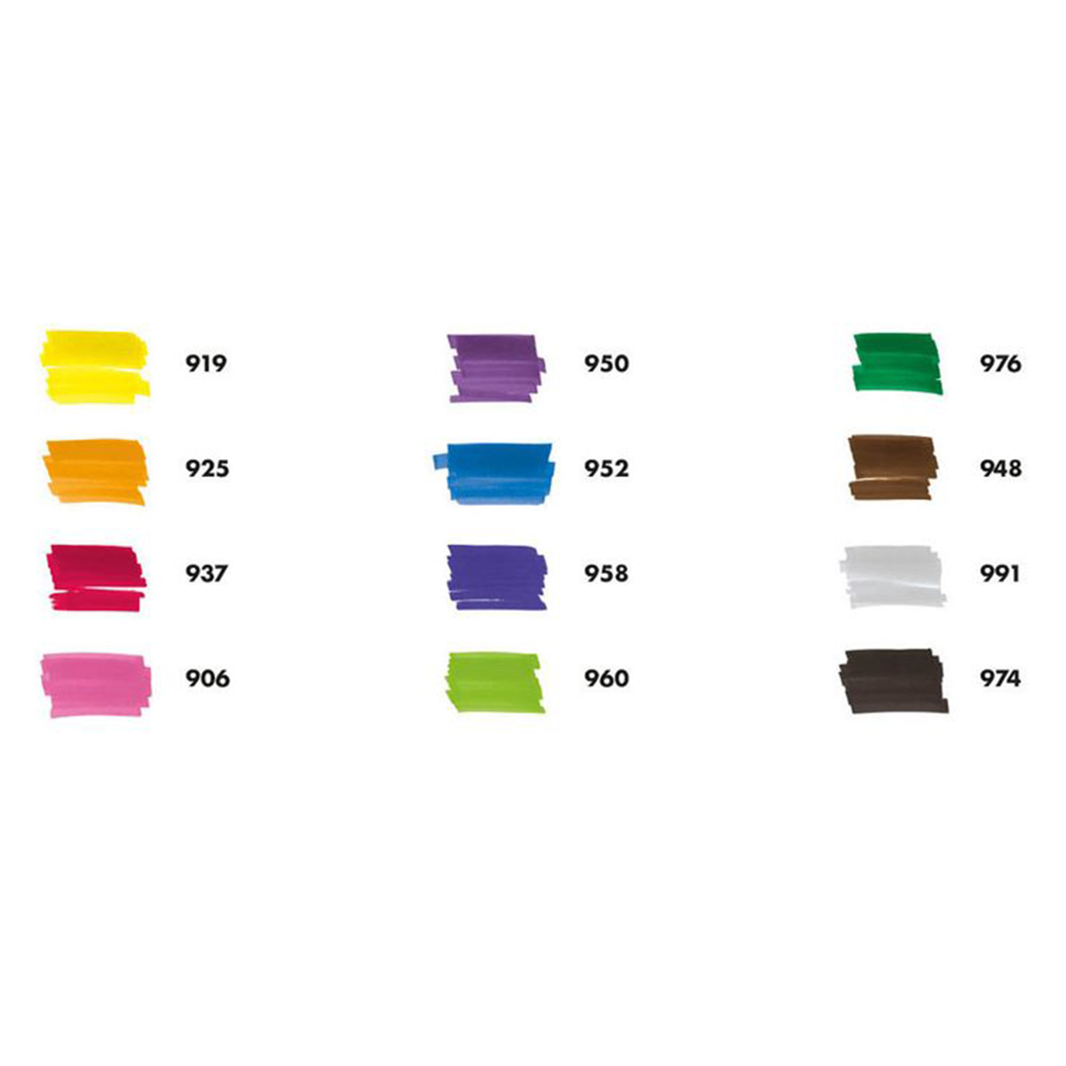 Marabu "Colour Graphix Sugarholic" Twin-Sketchmarker 12er Set (1-7mm)