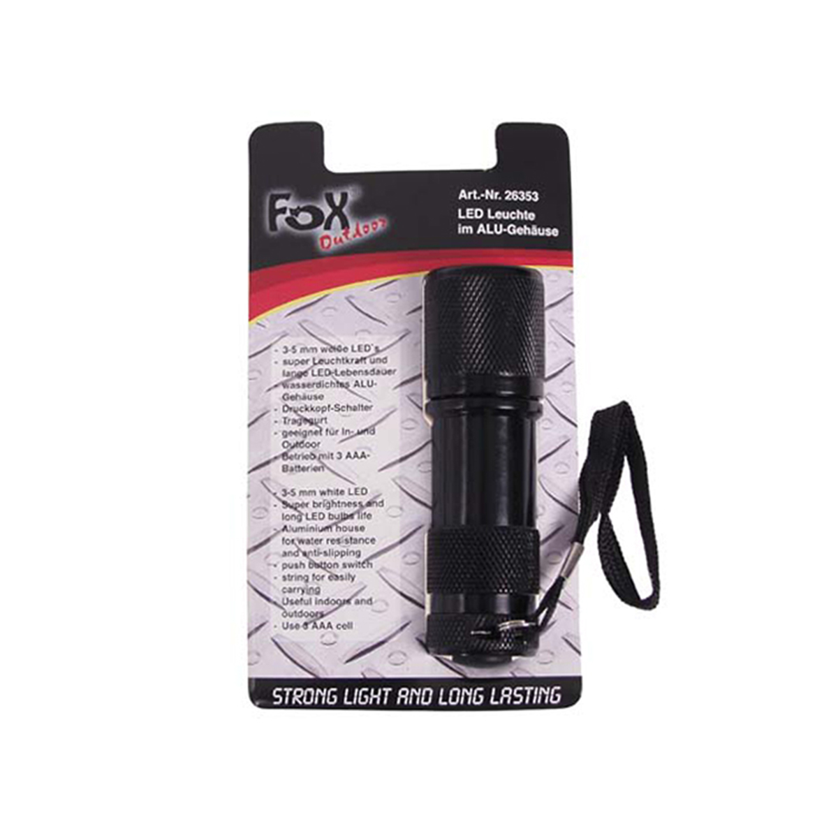 Fox Outdoor "LED-Pocket Leuchte"