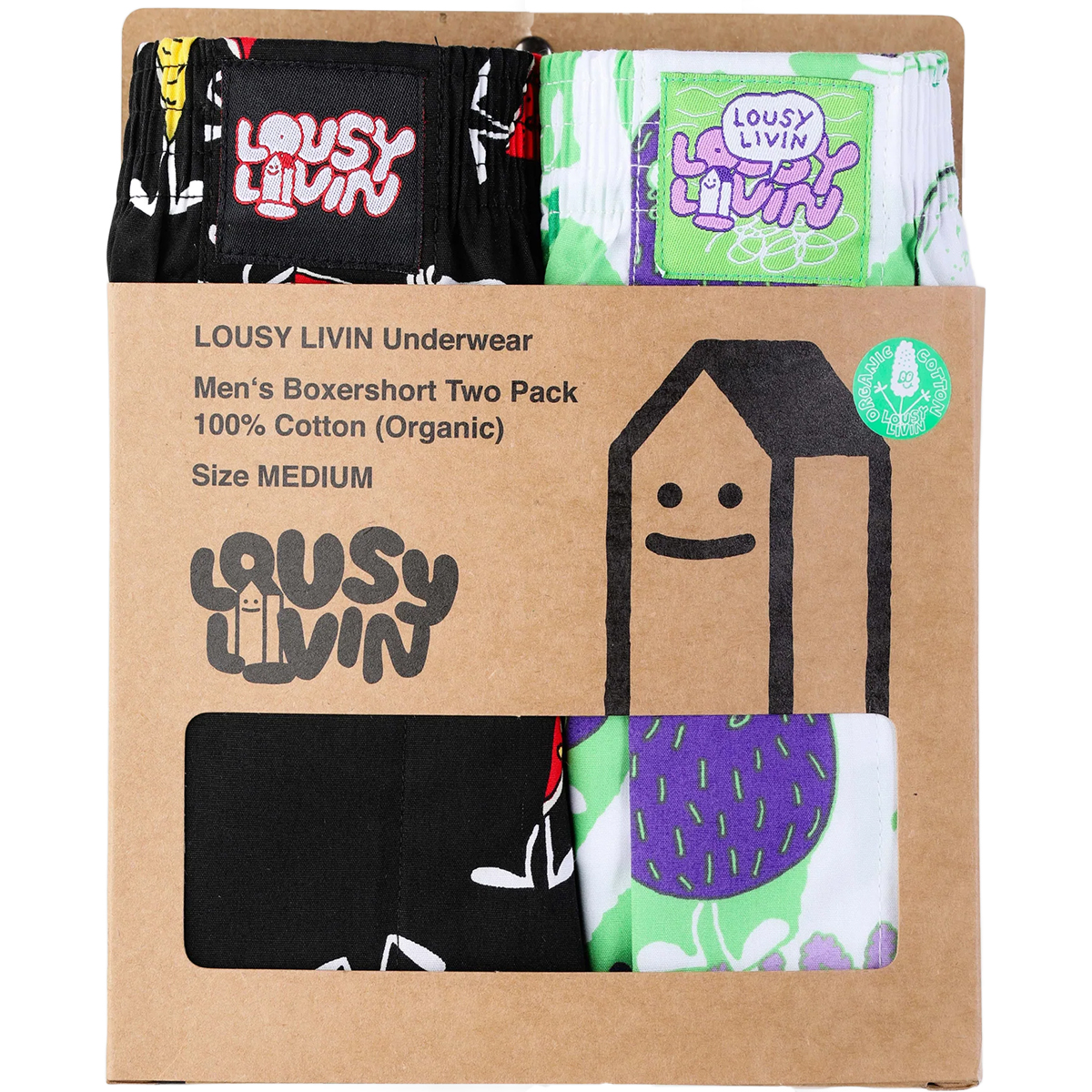 Lousy Livin Boxershorts "Chill 2er Pack" Chill