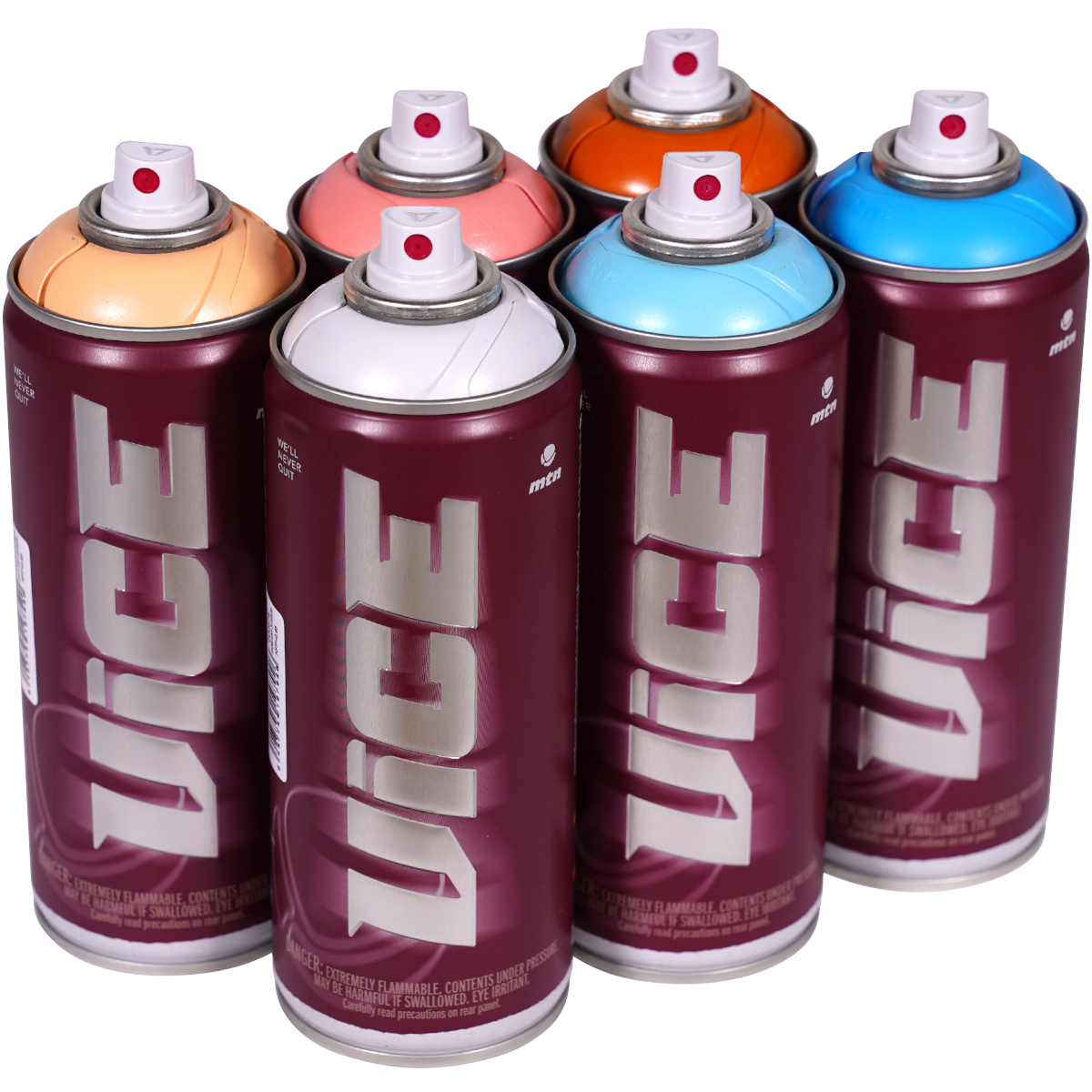 MTN "Vice" Sixpack Dirty Dusk Tones (6x400ml)
