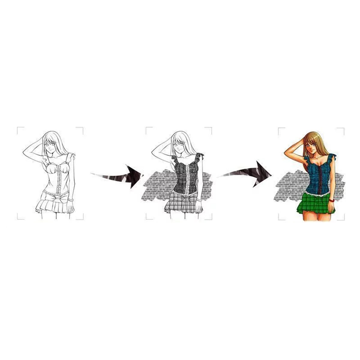 TransferA5_design8-02 Graph´It "Transfer A5 - rub on screentone" - Design5