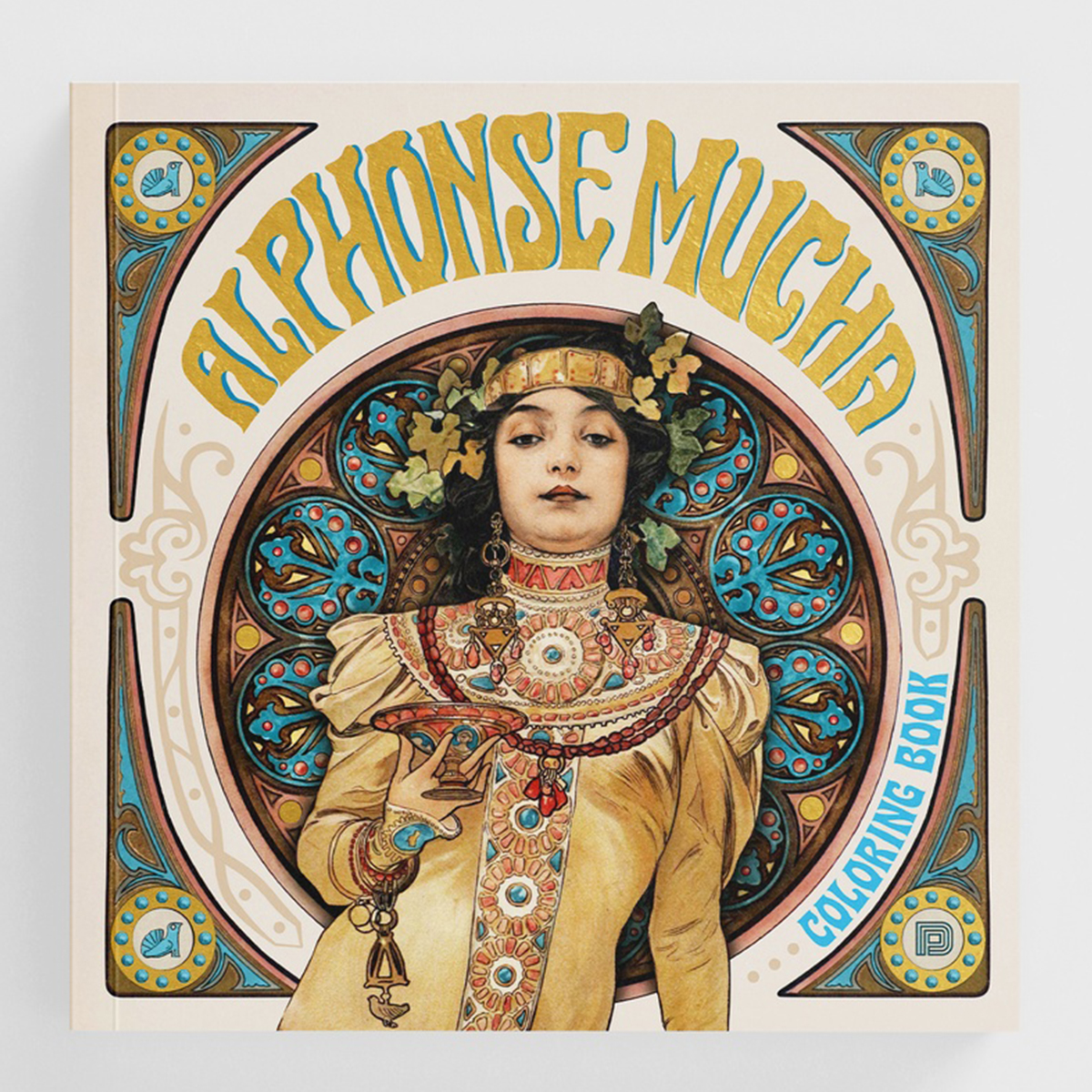 Ausmalbuch "Alphonse Mucha" Coloring Book