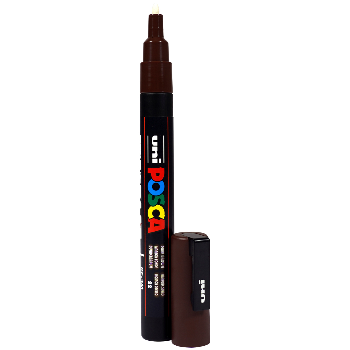 Uni Posca "PC-3M" Marker (0,9-1,3mm) - Dark Brown