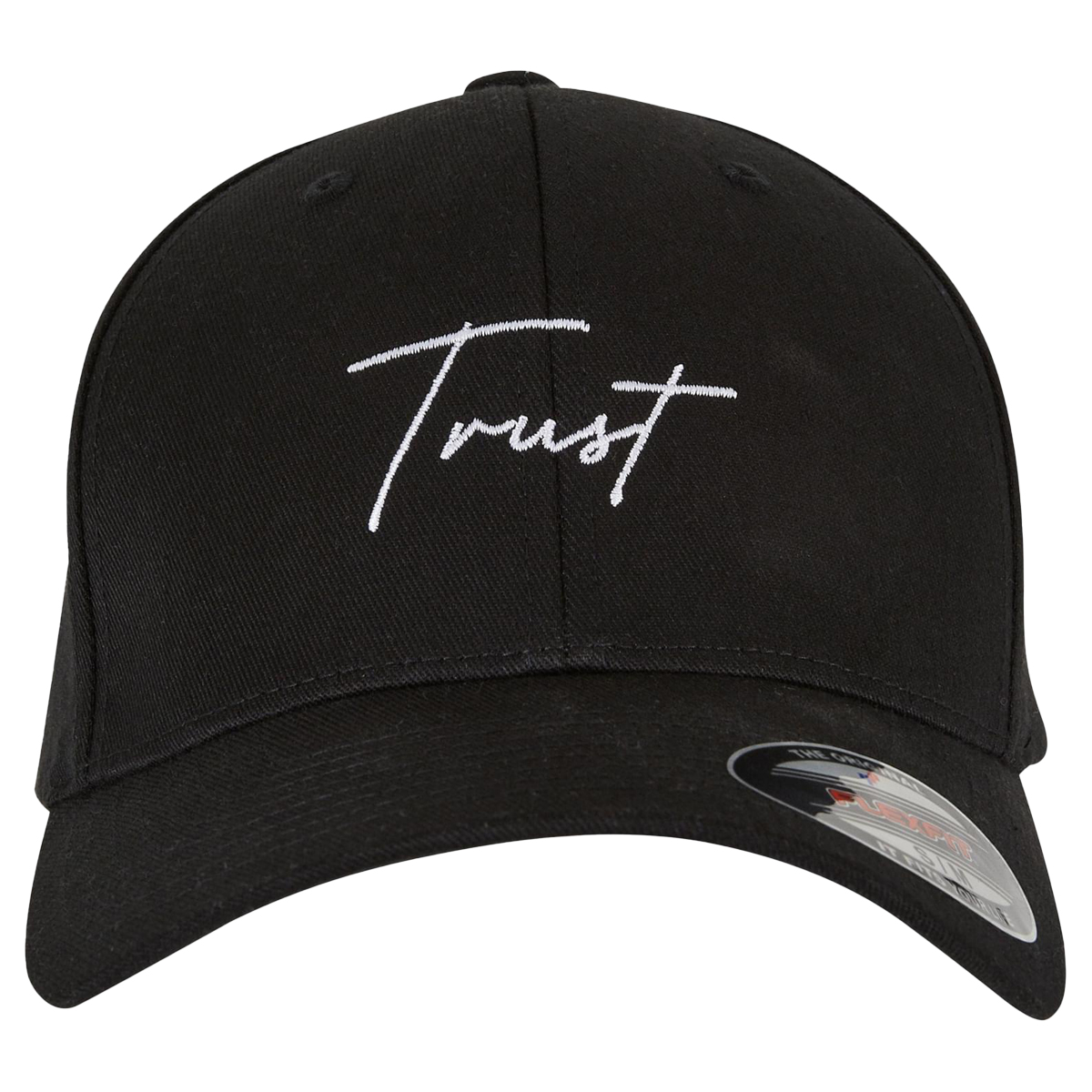 Flexfit "Trust" Flexfit Wooly Combed - Black/Black
