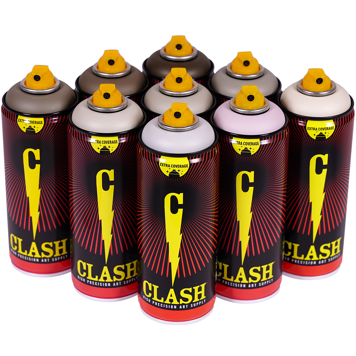 Clash "9er Paint Box Filthy Gang Tones" (9x400ml)