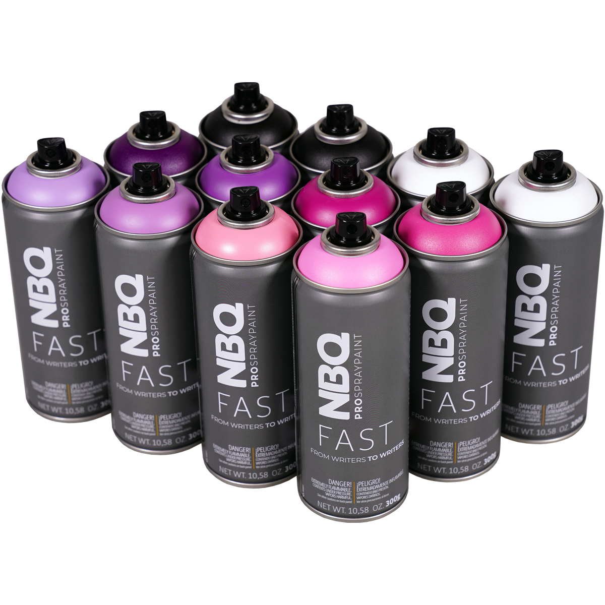 NBQ "New Fast" 12er Box Violet Magenta (12x400ml)
