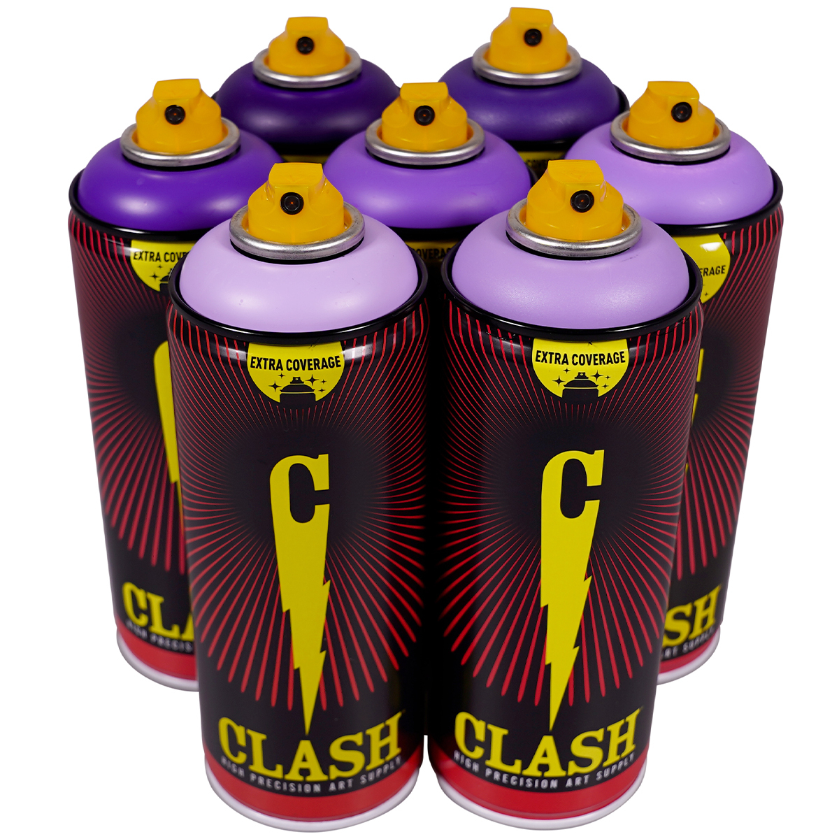 Clash "Color Serie 45" Lila Tones (7x400ml)