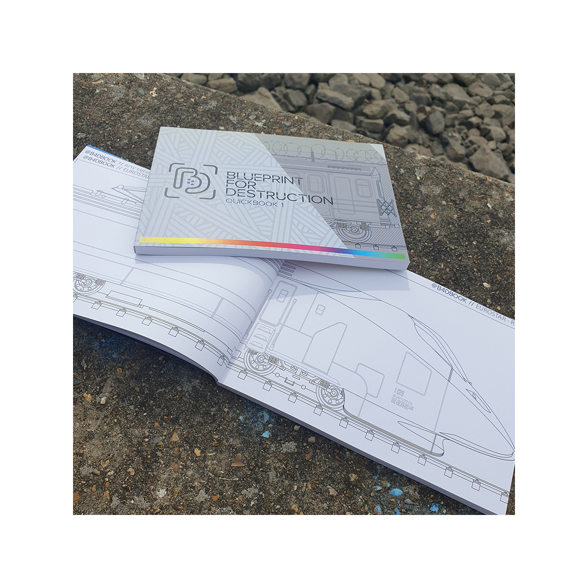 B4D_Quickbook4 Blueprint for Destruction "Quickbook" Zeichenvorlagen