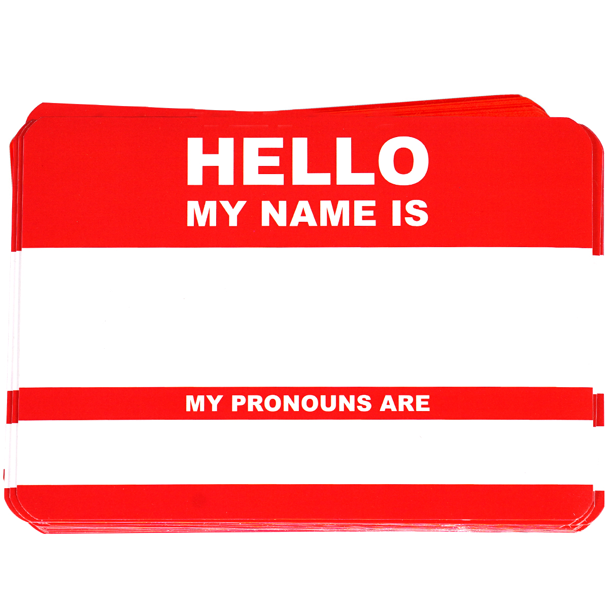 Stickerpack "My Name, my pronouns... (7x10cm)" (50 Stk.)