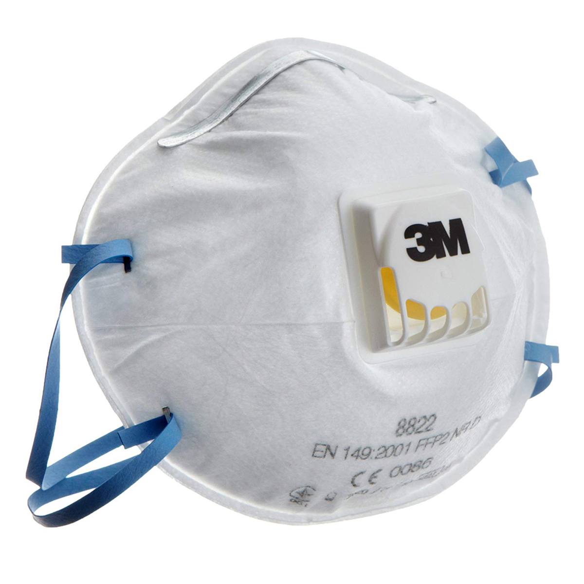 3M - Feinstaubmaske 8822 inkl. Ausatemventil