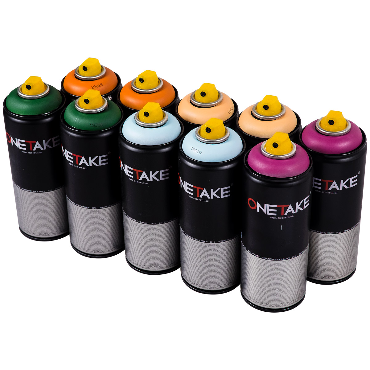 OneTake "10er Paint Box - Mixed Tones" (10x400ml)