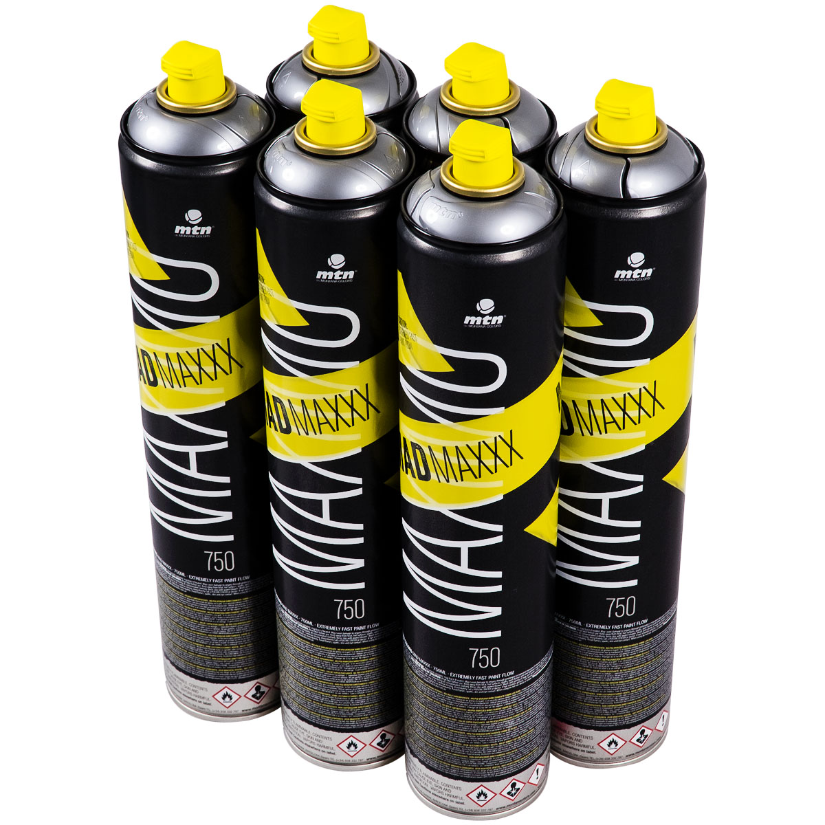 MTN "MadMaxxx One Color Sixpack - Chrome" (6x750ml)