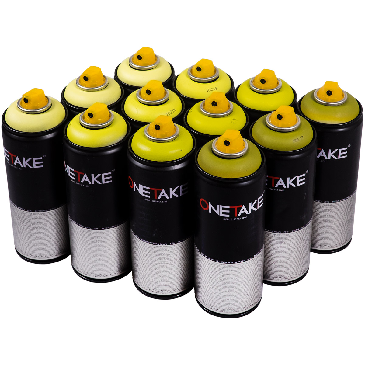 OneTake "12er Paint Box - Lemon Tones" (12x400ml)