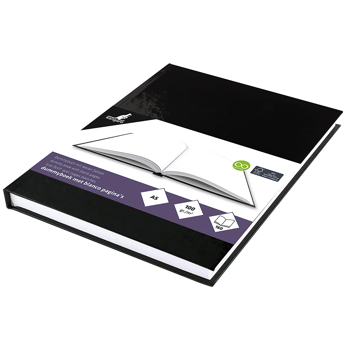 Kangaro "Skizzen- und Notizbuch" A5 - 100g/qm