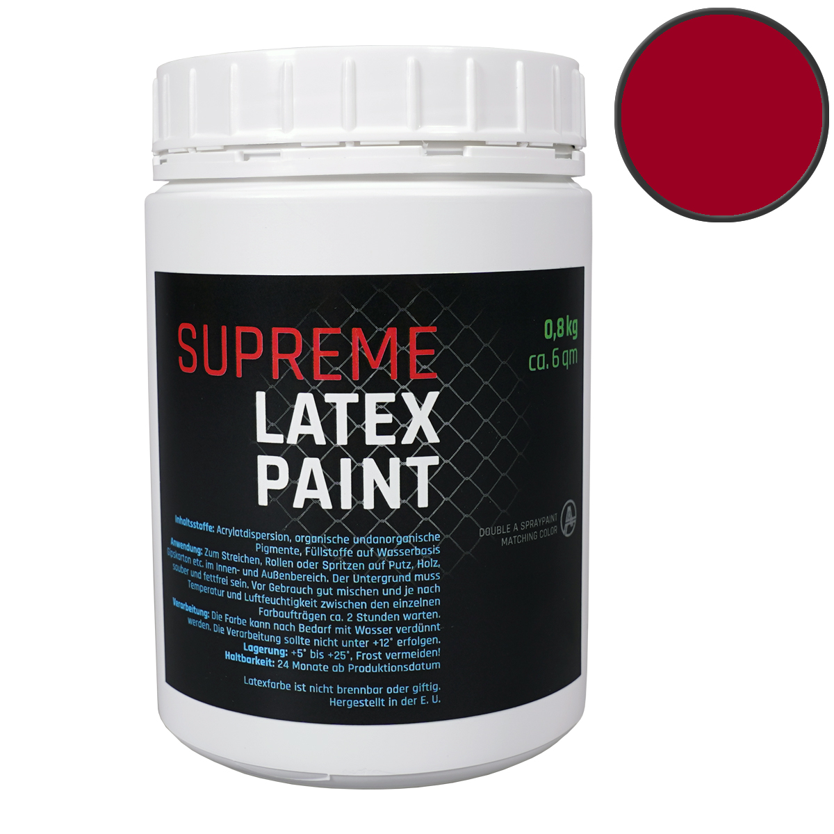 Supreme "Latex Paint" 0,8kg Underground Red