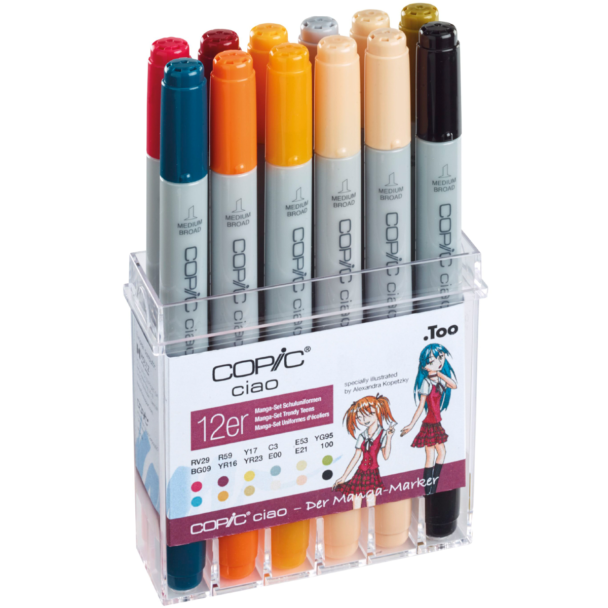 Copic "Ciao Schuluniformen 12er Set"