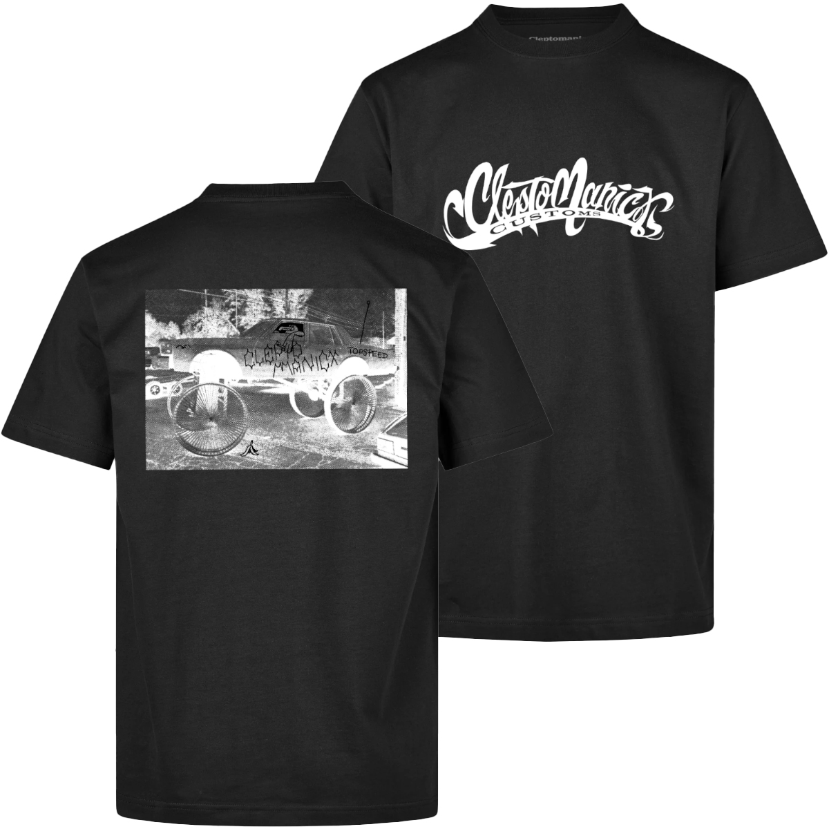 Cleptomanicx T-Shirt "Clepto Customs" Black