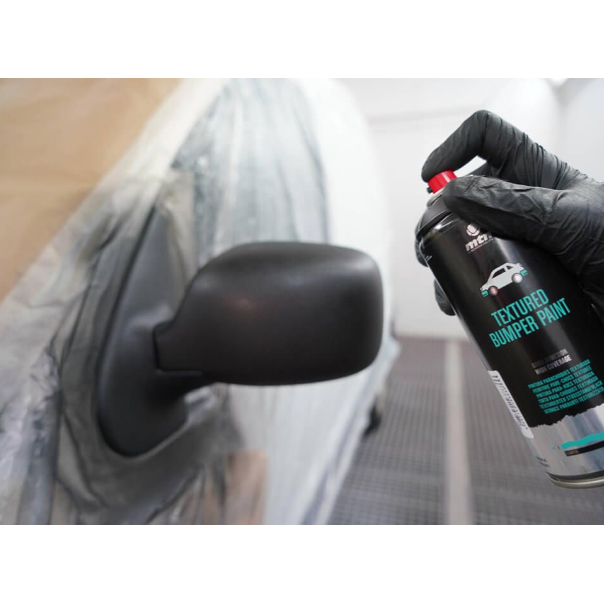 MTN Pro "Textured Bumper Paint" Stoßstangenlack Black (400ml)