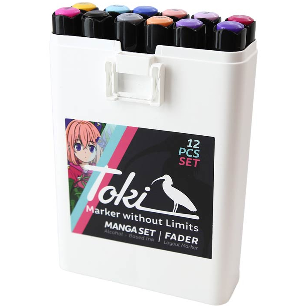 Toki "Fader" Layout Marker 12er Set Manga