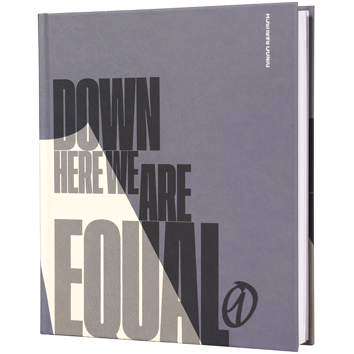 Buch "down here we are equal" by Dingo Babusch