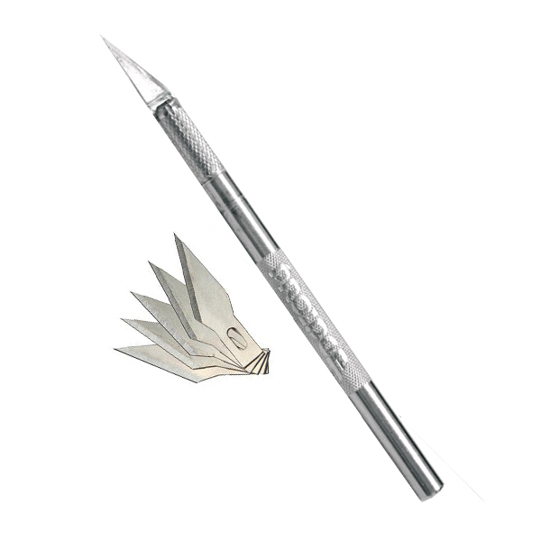 Proedge Schneidemesser Light Duty Knife inkl. 5er Ersatzklingen Set