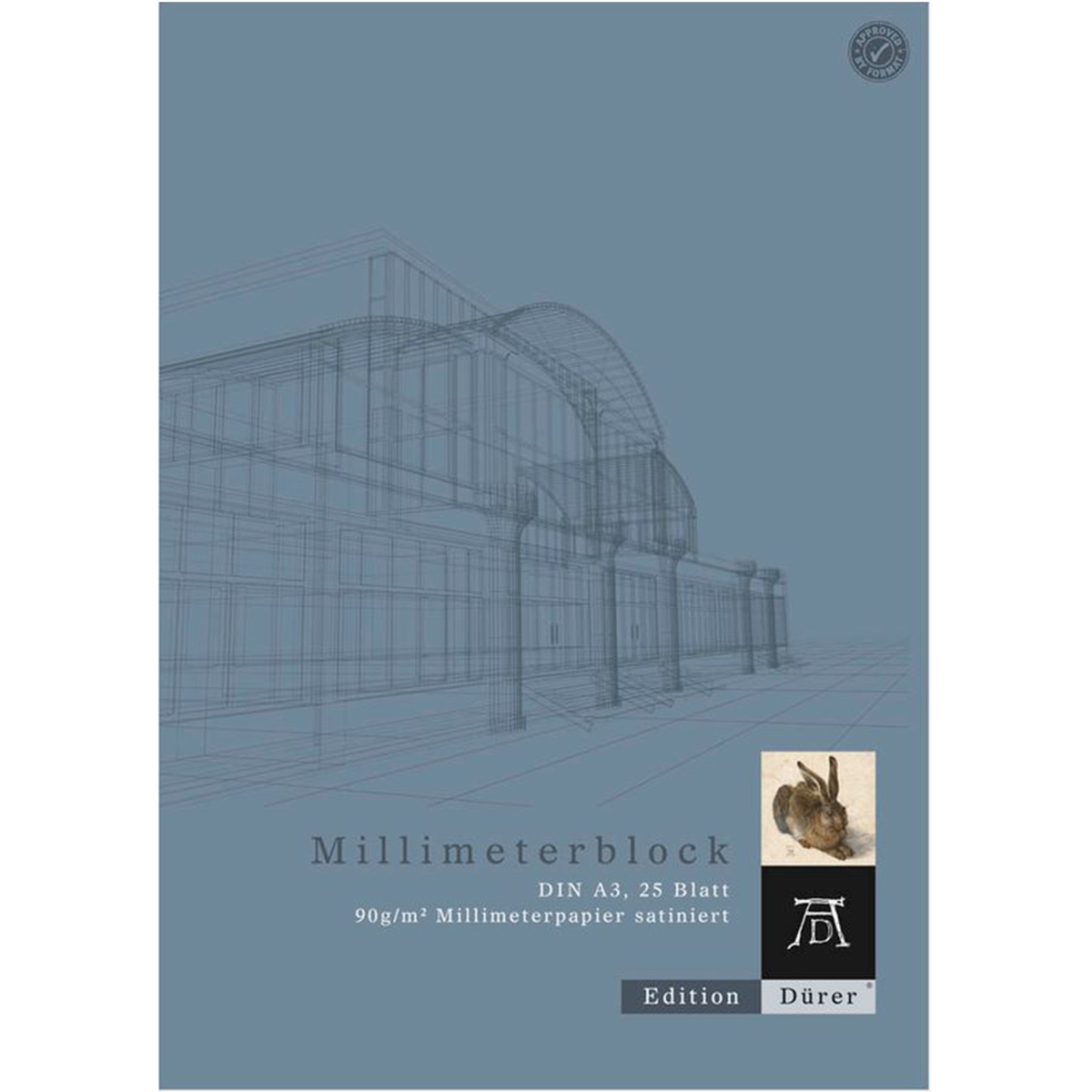 Edition Dürer "Millimeterblock" A3 Hochformat 90g/m²