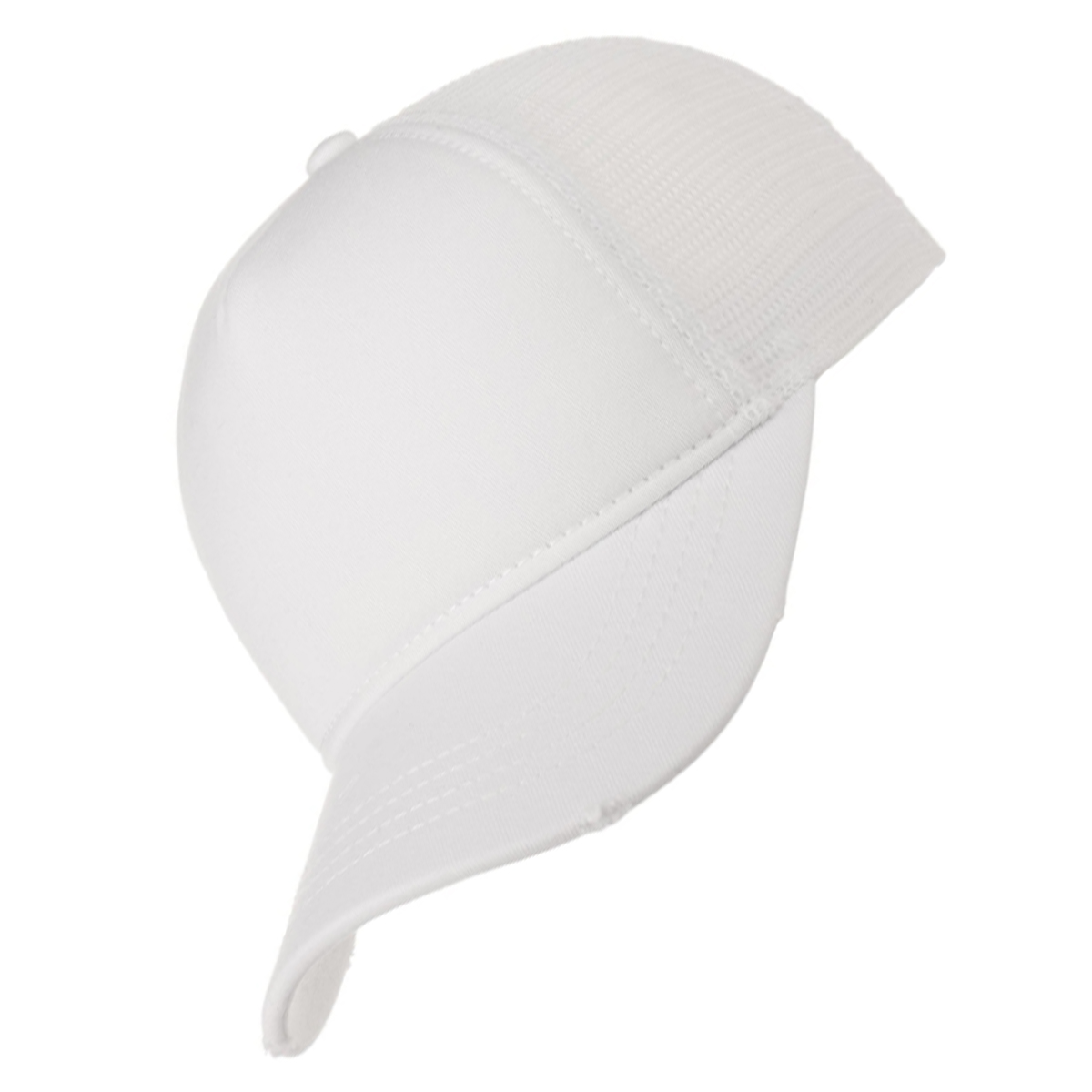 Baseball Trucker Cap Uni White