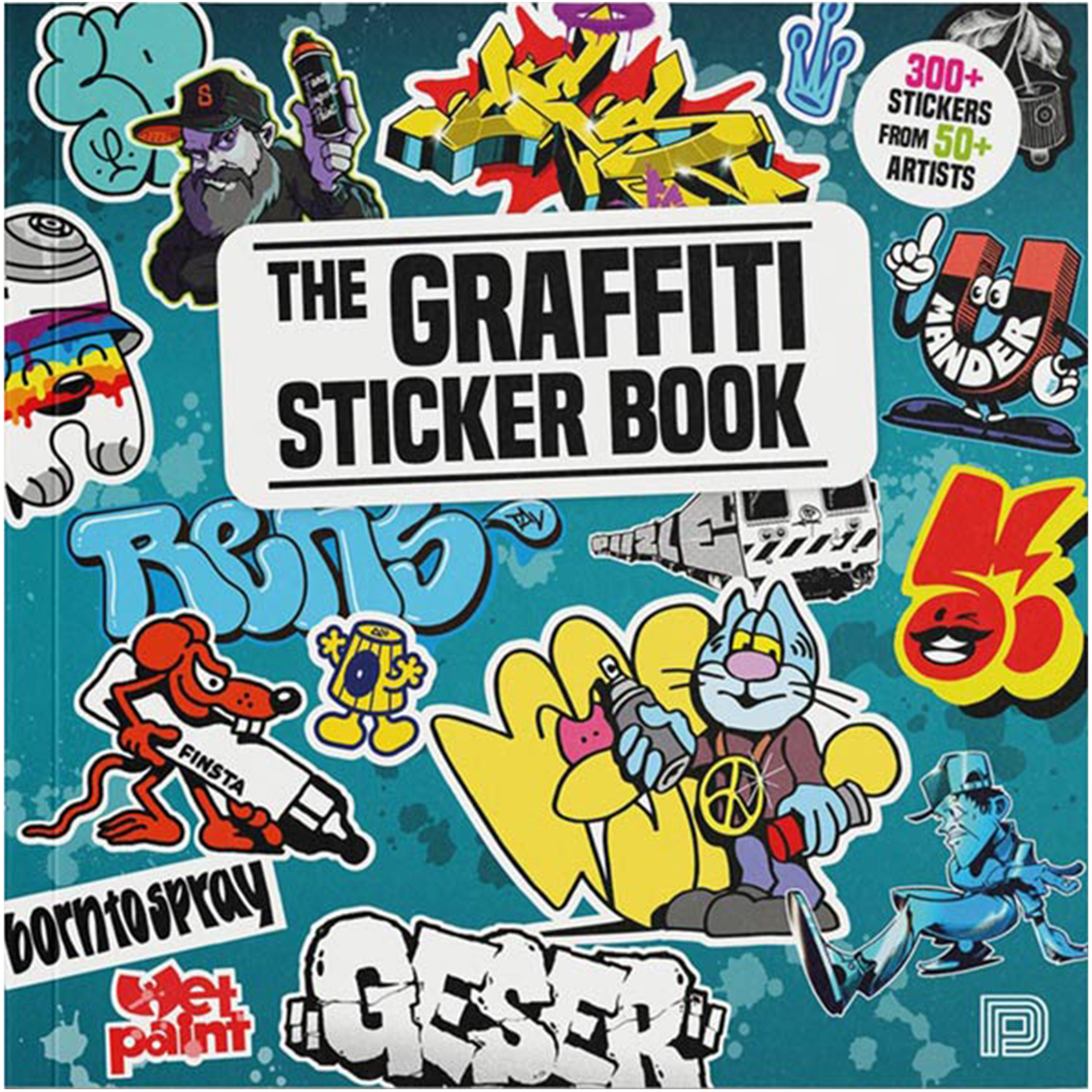 Stickerbuch "The Graffiti Sticker Book" (16x16cm)