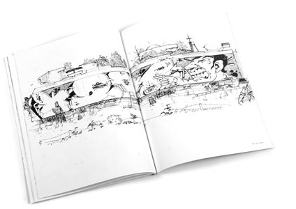 coloringbook4 Ausmalbuch "Graffiti Coloring Book #1"